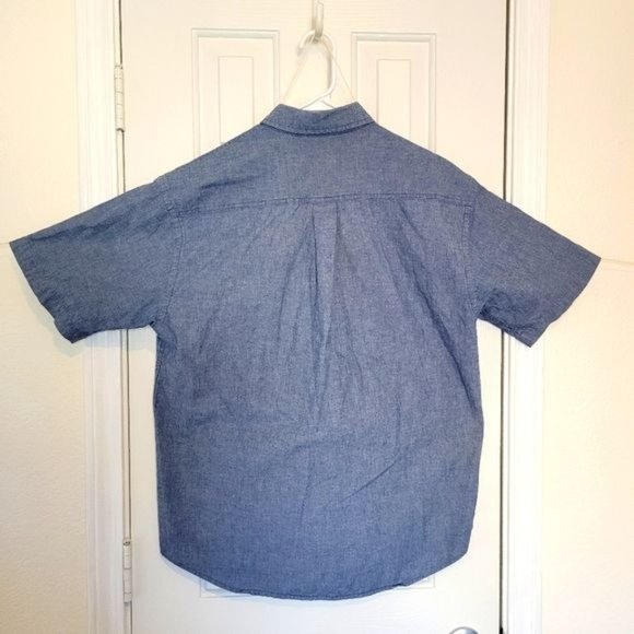 St. John's Bay Button-down Men's Medium SS Shirt - Picture 6 of 7